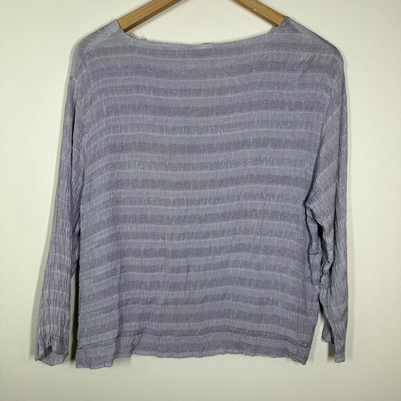 VINTAGE  CP Shades Lilac Button Front Cardigan Top Size Small - Picture 6 of 6